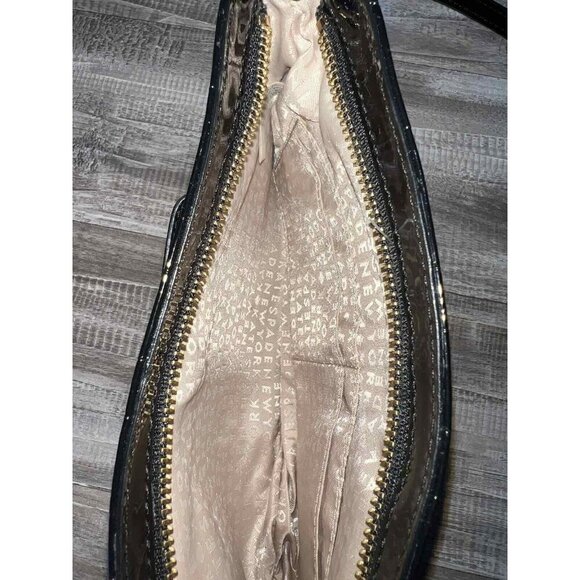 Kate Spade Camellia Street Amy Patent Leather Black Crossbody Purse Bag - Picture 9 of 11